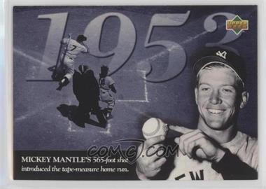 1994 Upper Deck All-Time Heroes - [Base] - 125th Anniversary #116 - Mickey Mantle