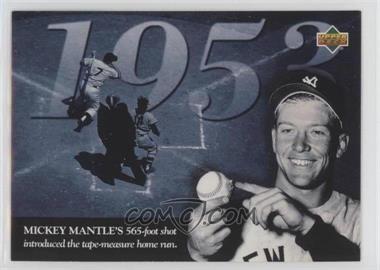 1994 Upper Deck All-Time Heroes - [Base] - 125th Anniversary #116 - Mickey Mantle