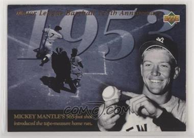 1994 Upper Deck All-Time Heroes - [Base] - 125th Anniversary #116 - Mickey Mantle