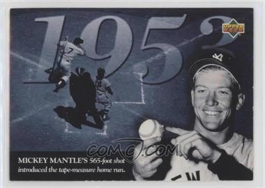 1994 Upper Deck All-Time Heroes - [Base] - 125th Anniversary #116 - Mickey Mantle