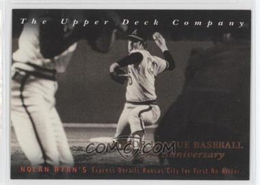 1994 Upper Deck All-Time Heroes - [Base] - 125th Anniversary #15 - Off the Wire - Nolan Ryan