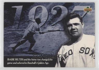 1994 Upper Deck All-Time Heroes - [Base] #110 - Babe Ruth [EX to NM]