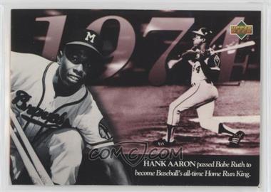 1994 Upper Deck All-Time Heroes - [Base] #121 - Hank Aaron