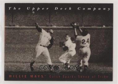 1994 Upper Deck All-Time Heroes - [Base] #17 - Off the Wire - Willie Mays