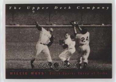 1994 Upper Deck All-Time Heroes - [Base] #17 - Off the Wire - Willie Mays