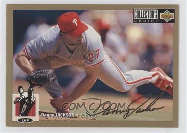 1994 Upper Deck Collector's Choice - [Base] - Gold Signature #145 - Danny Jackson