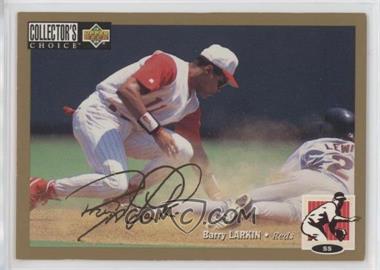 1994 Upper Deck Collector's Choice - [Base] - Gold Signature #171 - Barry Larkin