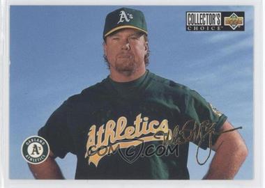 1994 Upper Deck Collector's Choice - [Base] - Gold Signature #330 - Team Checklist - Mark McGwire