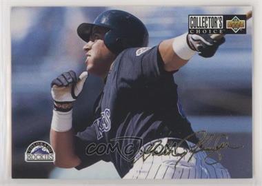1994 Upper Deck Collector's Choice - [Base] - Gold Signature #350 - Team Checklist - Andres Galarraga [EX to NM]