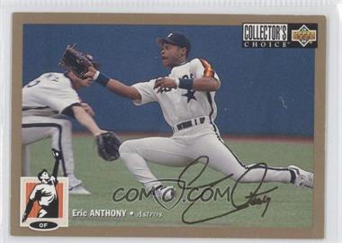 1994 Upper Deck Collector's Choice - [Base] - Gold Signature #38 - Eric Anthony