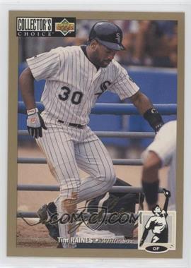 1994 Upper Deck Collector's Choice - [Base] - Gold Signature #385 - Tim Raines