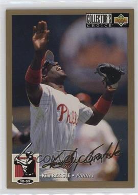 1994 Upper Deck Collector's Choice - [Base] - Gold Signature #48 - Kim Batiste