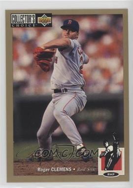 1994 Upper Deck Collector's Choice - [Base] - Gold Signature #550 - Roger Clemens