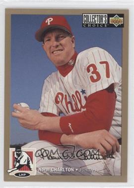 1994 Upper Deck Collector's Choice - [Base] - Gold Signature #559 - Norm Charlton