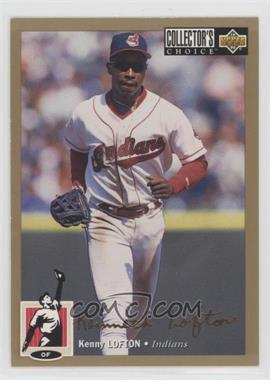 1994 Upper Deck Collector's Choice - [Base] - Gold Signature #565 - Kenny Lofton