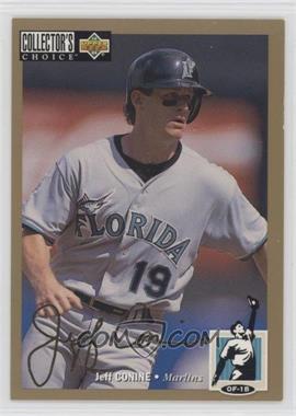 1994 Upper Deck Collector's Choice - [Base] - Gold Signature #82 - Jeff Conine [EX to NM]
