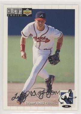 1994 Upper Deck Collector's Choice - [Base] - Silver Signature #152 - Chipper Jones