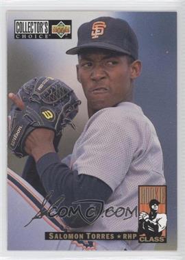 1994 Upper Deck Collector's Choice - [Base] - Silver Signature #19 - Rookie Class - Salomon Torres