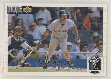1994 Upper Deck Collector's Choice - [Base] - Silver Signature #192 - Don Mattingly [EX to NM]