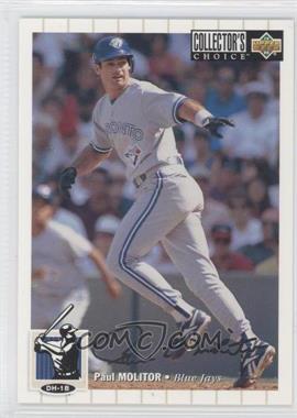 1994 Upper Deck Collector's Choice - [Base] - Silver Signature #208 - Paul Molitor