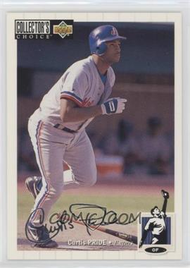 1994 Upper Deck Collector's Choice - [Base] - Silver Signature #233 - Curtis Pride