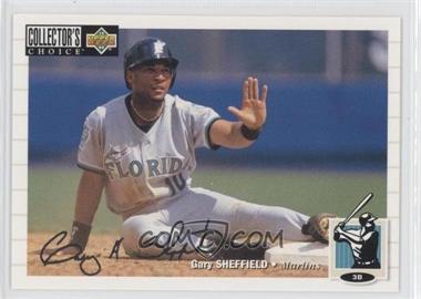 1994 Upper Deck Collector's Choice - [Base] - Silver Signature #257 - Gary Sheffield