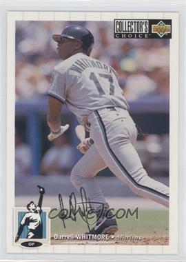 1994 Upper Deck Collector's Choice - [Base] - Silver Signature #295 - Darrell Whitmore