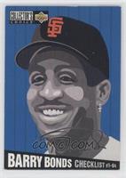 Checklist - Barry Bonds