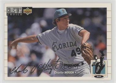 1994 Upper Deck Collector's Choice - [Base] - Silver Signature #359 - Charlie Hough