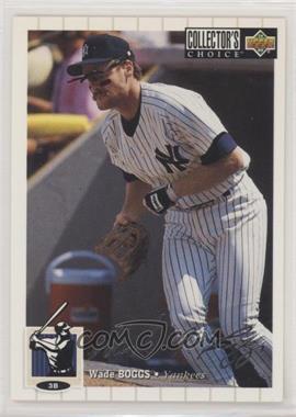 1994 Upper Deck Collector's Choice - [Base] - Silver Signature #380 - Wade Boggs [EX to NM]