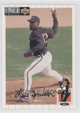 1994 Upper Deck Collector's Choice - [Base] - Silver Signature #556 - Lee Smith