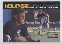 Up Close & Personal - Michael Jordan (Gray Bar at Bottom)