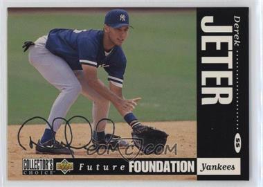 1994 Upper Deck Collector's Choice - [Base] - White Letter Silver Signature #644 - Future Foundation - Derek Jeter
