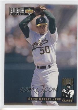 1994 Upper Deck Collector's Choice - [Base] #13 - Rookie Class - Steve Karsay