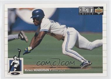 1994 Upper Deck Collector's Choice - [Base] #131 - Rickey Henderson