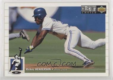 1994 Upper Deck Collector's Choice - [Base] #131 - Rickey Henderson [EX to NM]