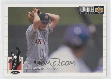 1994 Upper Deck Collector's Choice - [Base] #169 - Mark Langston