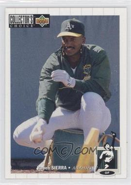 1994 Upper Deck Collector's Choice - [Base] #258 - Ruben Sierra