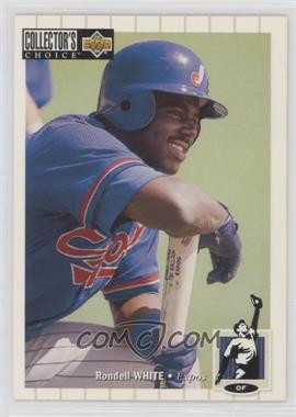 1994 Upper Deck Collector's Choice - [Base] #293 - Rondell White [EX to NM]