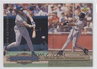 Top Performers - Juan Gonzalez, Barry Bonds