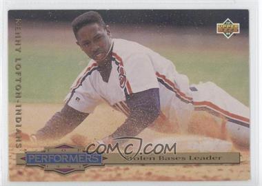 1994 Upper Deck Collector's Choice - [Base] #315 - Top Performers - Kenny Lofton