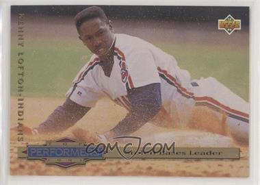 1994 Upper Deck Collector's Choice - [Base] #315 - Top Performers - Kenny Lofton