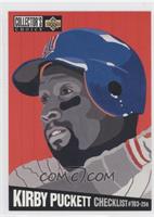 Checklist - Kirby Puckett