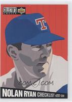 Checklist - Nolan Ryan