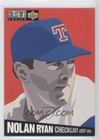 Checklist - Nolan Ryan