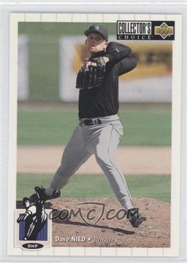 1994 Upper Deck Collector's Choice - [Base] #576 - David Nied