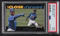 Up Close & Personal - Ken Griffey Jr. (Black Bar on Bottom) [PSA 9 MI…