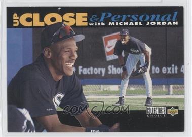 1994 Upper Deck Collector's Choice - [Base] #635.1 - Up Close & Personal - Michael Jordan (Black Bar on Bottom)