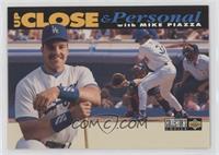 Up Close & Personal - Mike Piazza (White Bar on Bottom)