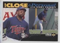 Up Close & Personal - Kirby Puckett (Black Bar on Bottom) [EX to NM]